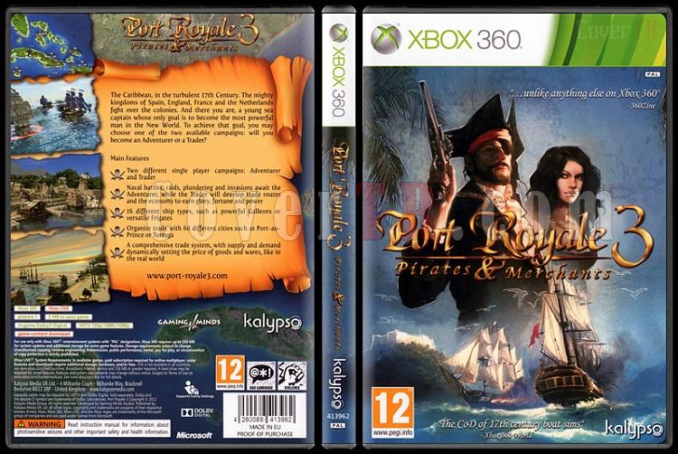 Port Royale 3: Pirates and Merchants - Scan Xbox 360 Cover - English [2012]-port-royale-3-pirates-merchantsjpg