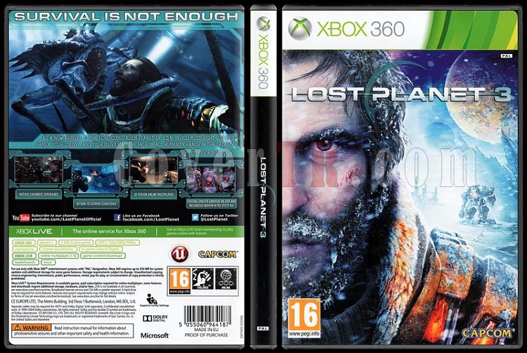 Lost Planet 3 - Scan Xbox 360 Cover - English [2013]-onizlemejpg