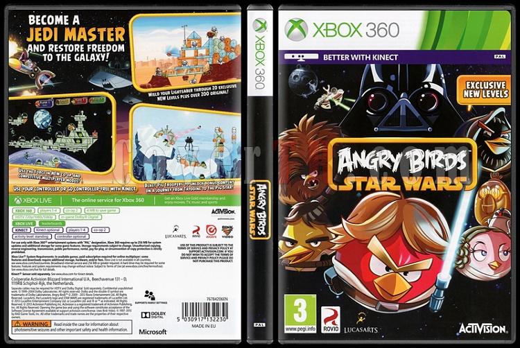 Angry Birds: Star Wars - Scan Xbox 360 Cover - English [2013]-onizlemejpg