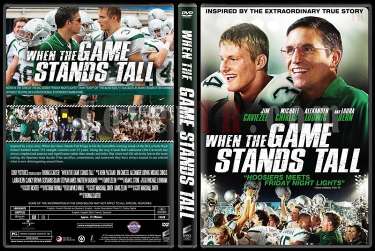 When the Game Stands Tall - Custom Dvd Cover - English [2014] - CoverTR