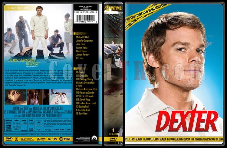 Dexter (Seasons 1-8) - Custom Dvd Cover Set - English [2006 - ? ] - CoverTR