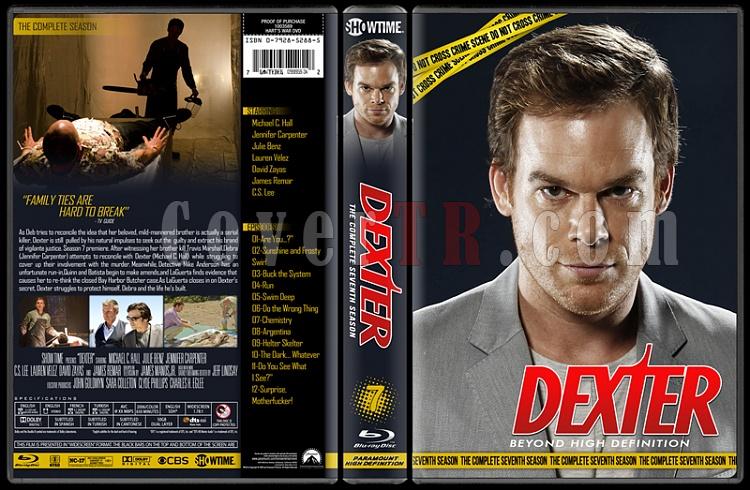 Dexter (Seasons 1-8) - Custom Bluray Cover Set - English [2006 ...